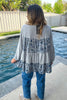 Carefree Afternoon Tunic - Gray