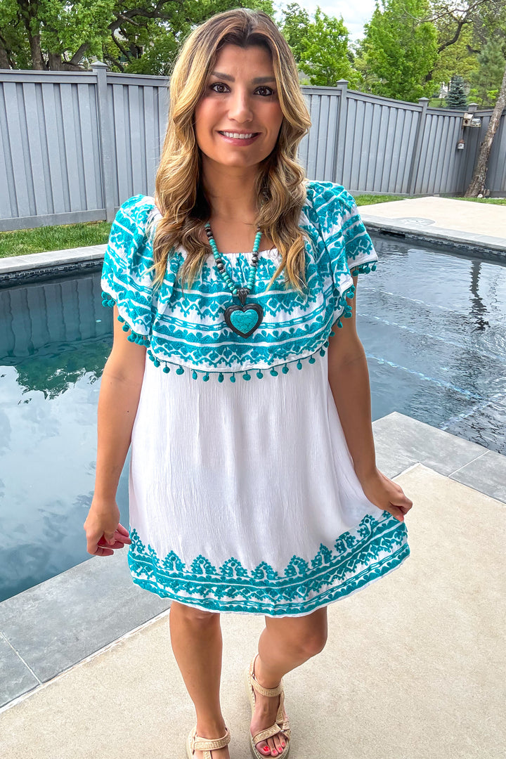 AHB EXCLUSIVE: Beautiful Reflections Dress - White