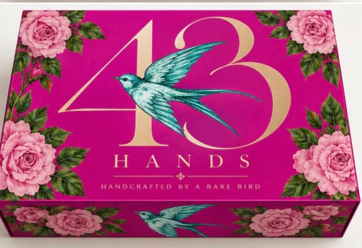PRE ORDER: Roses &amp; Rebels Cowboy Boots - 43 Hands by Rare Bird - Delivery January