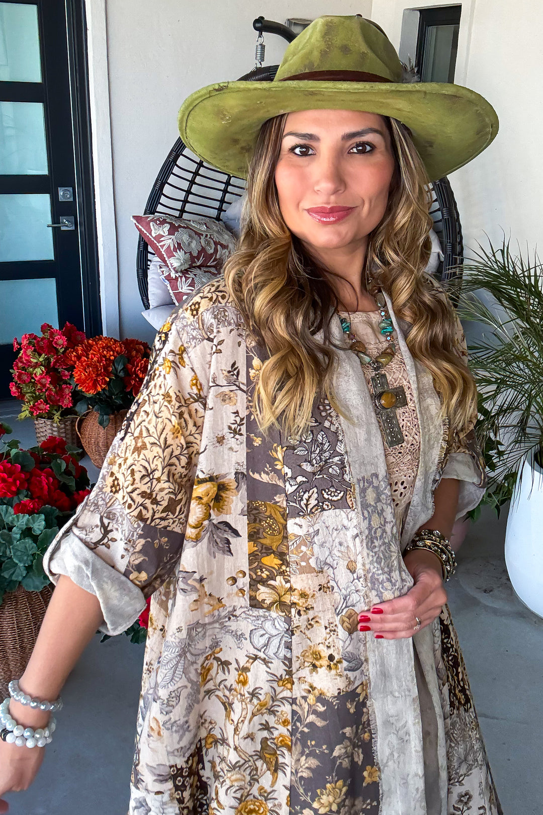 Autumn Enchantment Duster - 100% Cotton