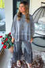 Coastal Dusk Top - 100% Cotton - Faded Navy