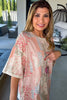 Pastel Reverie Oversized Dress - 100% Cotton - Natural
