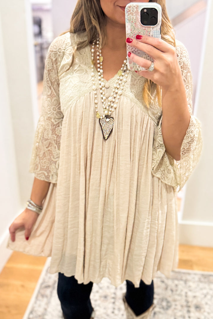 AHB EXCLUSIVE: Standing Amazed Dress - Champagne