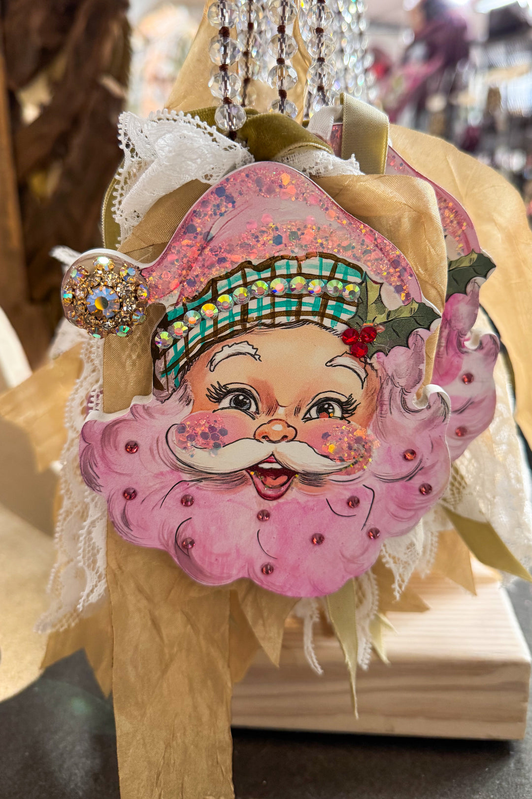 The Cutest Santa Necklace