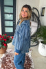 Starlight Patchwork Denim Shirt - 100% Cotton