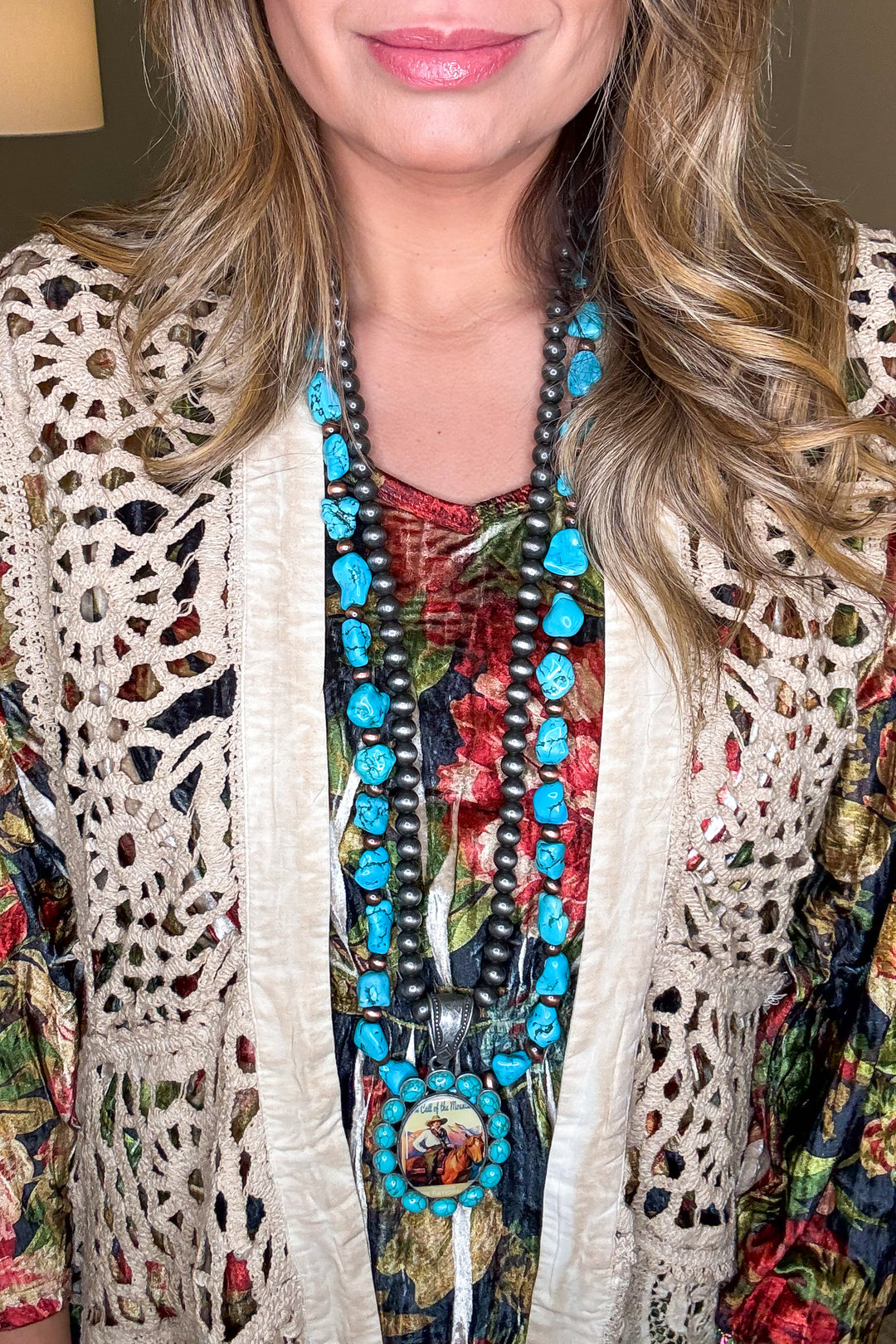 Vintage Lace Boho Vest  – High Low 100% Cotton Lace Duster