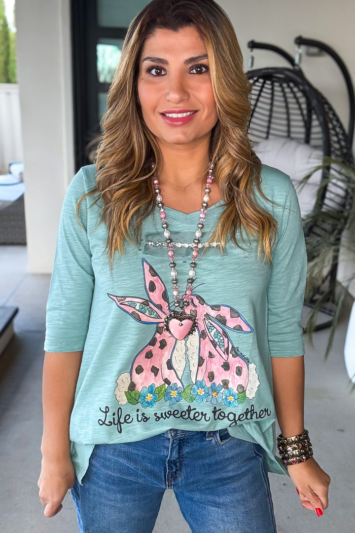 Life is Sweeter Together - 100% Cotton - Made in USA