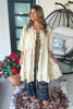 PRE ORDER: Relaxed Rhythm Duster/Dress - Natural - Cotton Linen Blend