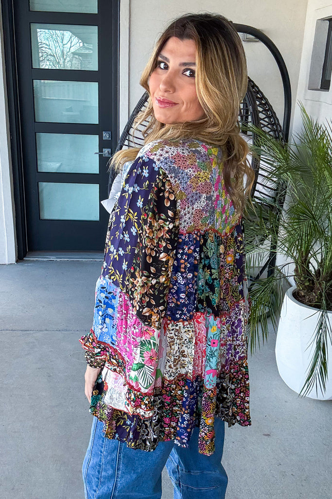 PRE ORDER: AHB EXCLUSIVE: A Hint Of Bloom Tunic - Multi -  100% Cotton