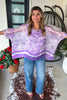 Savanna Sunset Silk Top - Purple - Made in Italy