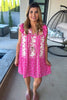AHB EXCLUSIVE: Timeless Travels Dress - Hot Pink