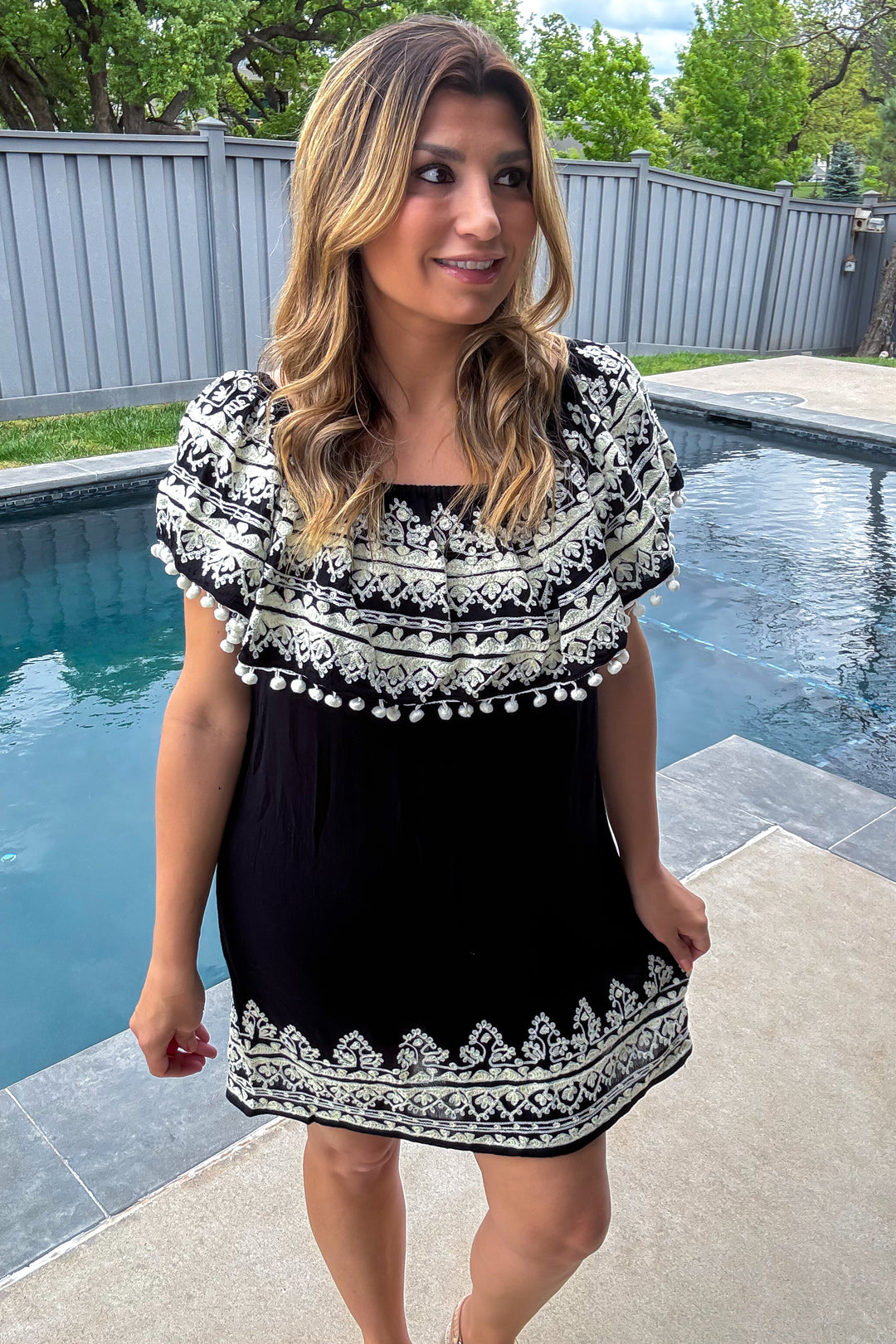 AHB EXCLUSIVE: Beautiful Reflection Tunic - Black