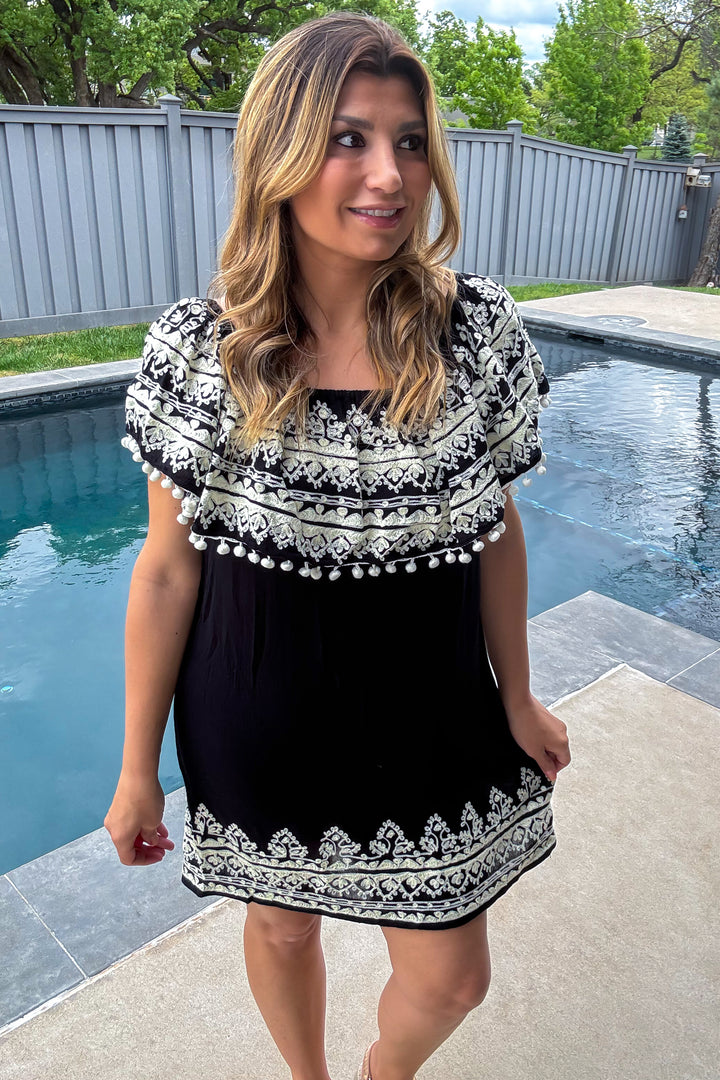 AHB EXCLUSIVE: Beautiful Reflection Tunic - Black