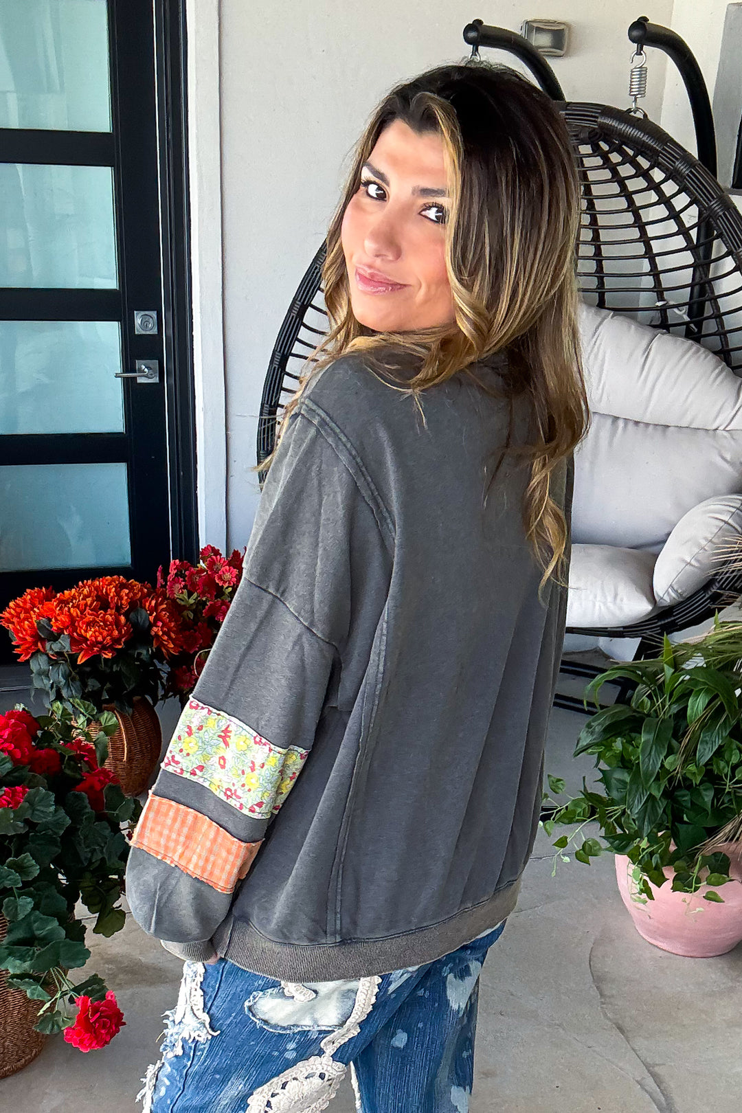 Patchwork to My Heart Sweater