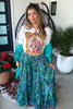 Peacock Clover Pants