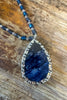 Tear Drop Lapis Azure Necklace - Authentic Lapis Azure Stone