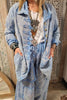 Indigo Soul Cotton-Linen Pants - Blue