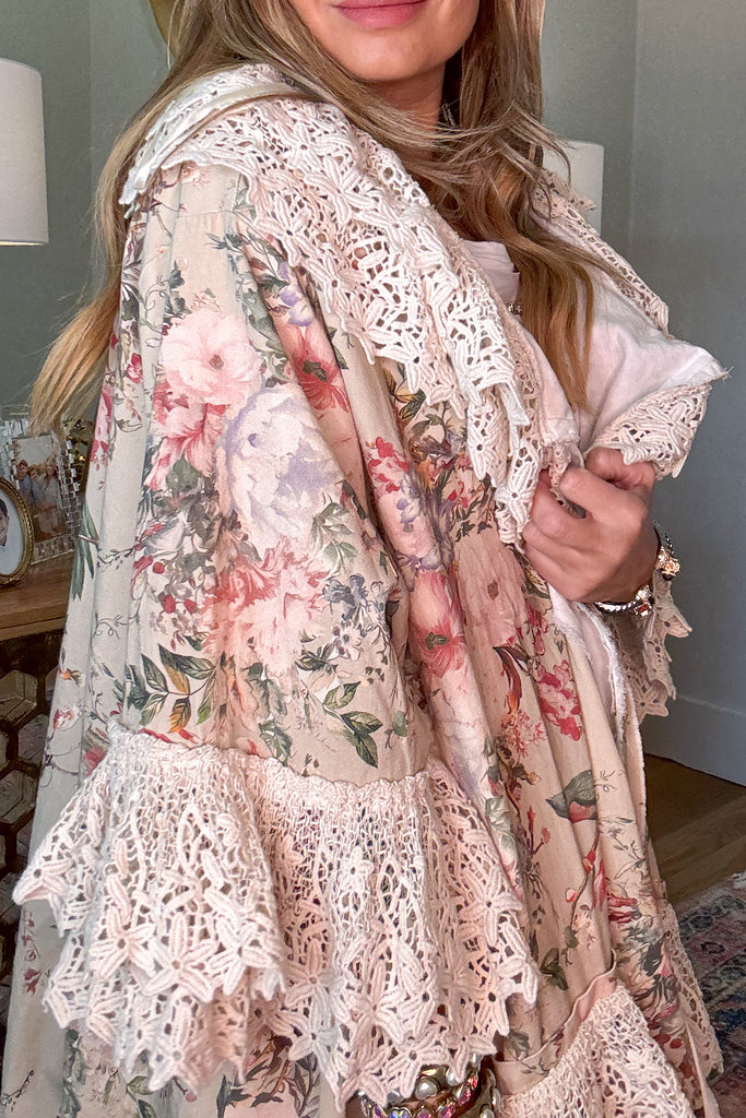 Sweet Meadows OVERSIZED Cardigan - 100% Cotton