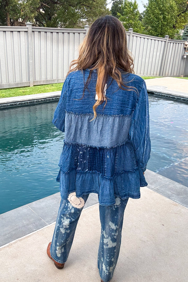 Carefree Afternoon Tunic - Denim