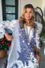 Starry Bloom Cardigan - 100% Cotton