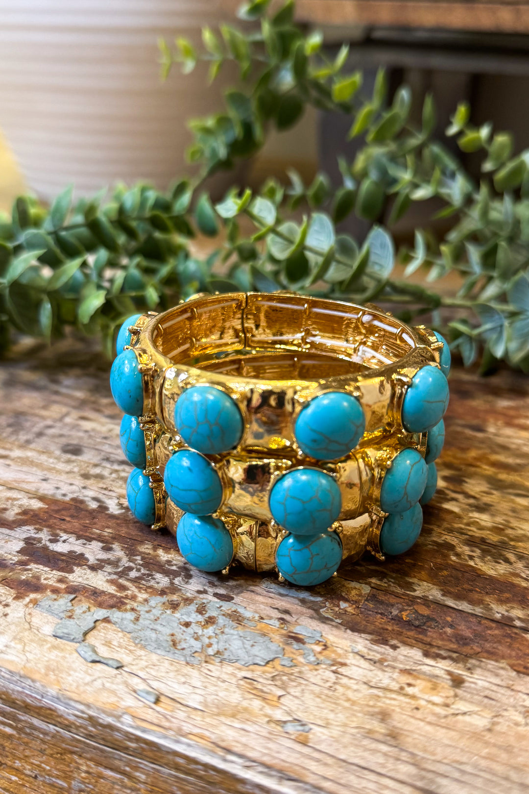 Blue Beauty Stretch Bracelet (EACH SOLD SEPARATELY)