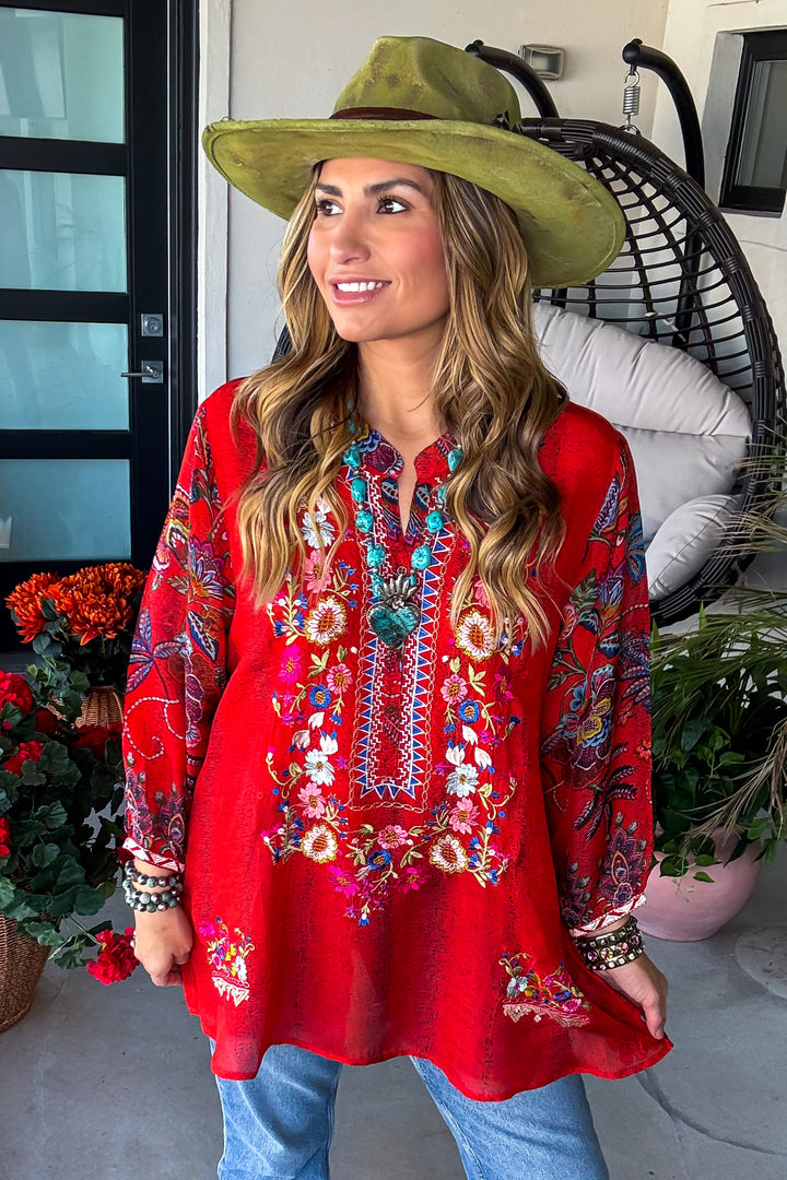 Love Story Top - Red