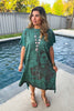 Chief Joseph Midi Dress - 100% Cotton - Green
