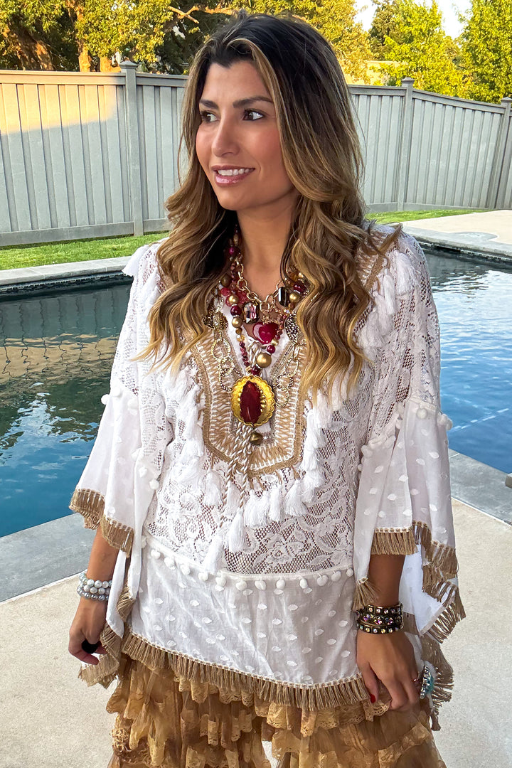 Timeless Grace Top - Ivory