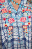 AHB EXCLUSIVE: Do Everything With Love Top - Blue - Cotton Blend