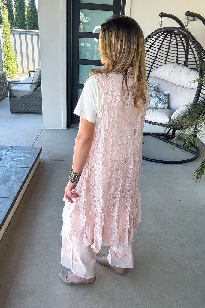 AHB EXCLUSIVE: Brighten My Day Vest - Mauve