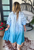 Dapple Haven Button Duster - 100% Cotton - Blue