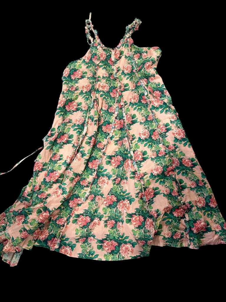 PRE ORDER: Roses and Dreams Maxi Dress - 100% Cotton - MADE IN USA
