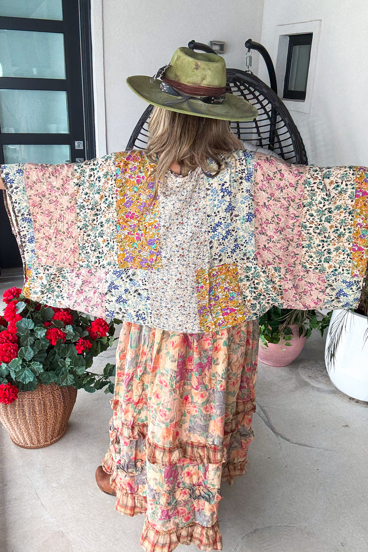 The Perfect Bolero - Floral Latte