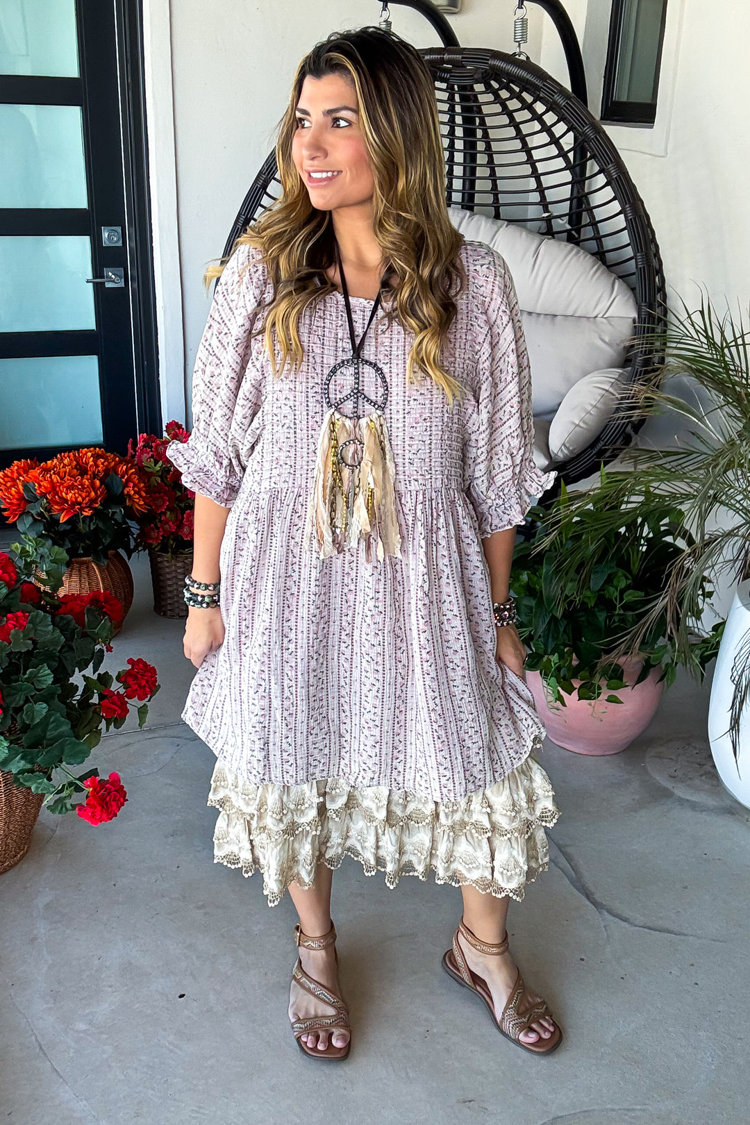 PRE ORDER The Softest Dress Ever - 100% Cotton - Dusty Lilac