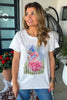 Flamingo Tee - 100% Cotton - Made in USA