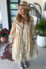 Golden Prairie Lace Cotton Duster -100% Cotton - MADE IN USA