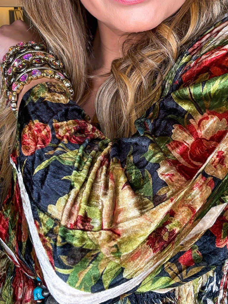 Velvet Garden Boho Tunic Top - SALE