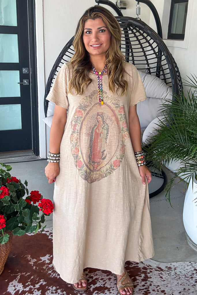 Blessed Devotion Dress - 100% Cotton