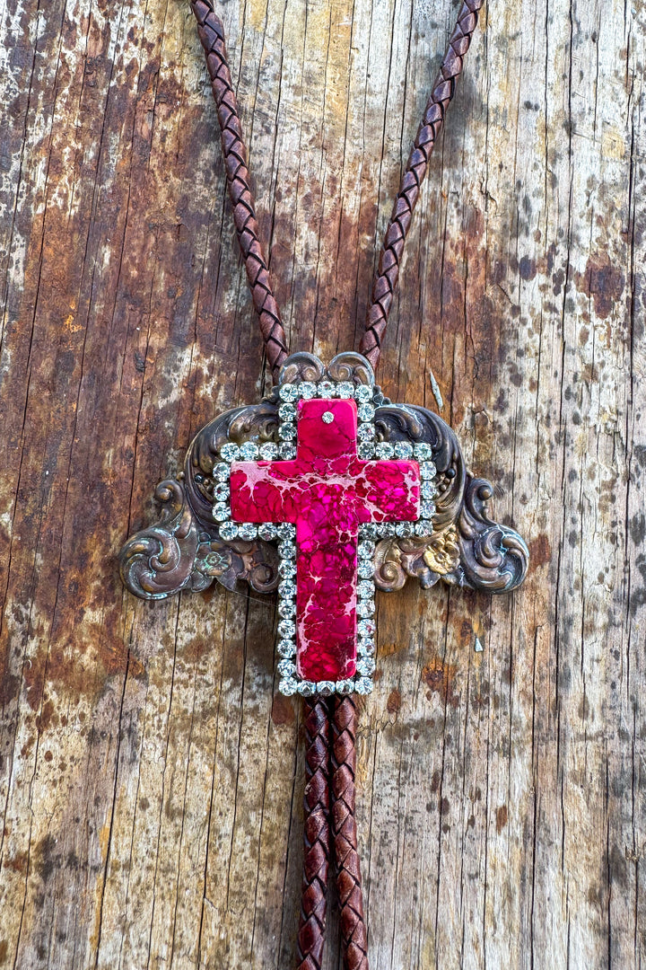 Cross BOLO Necklace - Jaded Gypsy