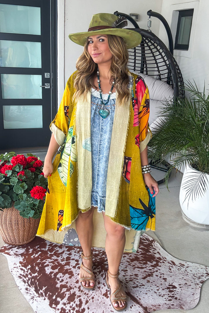 Seabreeze Story Dress - 100% Cotton - Denim