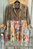 PRE ORDER: Getaway Garden Blouse - Gravel