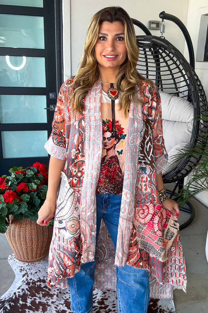 Canyon Sunrise Duster - 100% Cotton