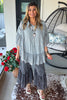 Sweetly Styled Top - Blue-Sage