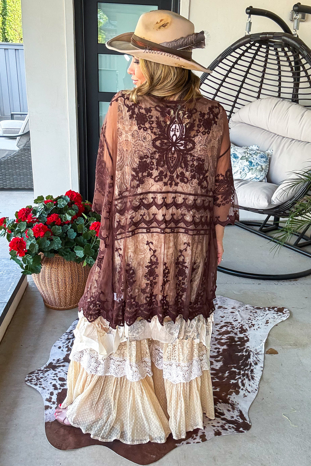 AHB EXCLUSIVE: Finding Perfection Kimono - Solid Brown