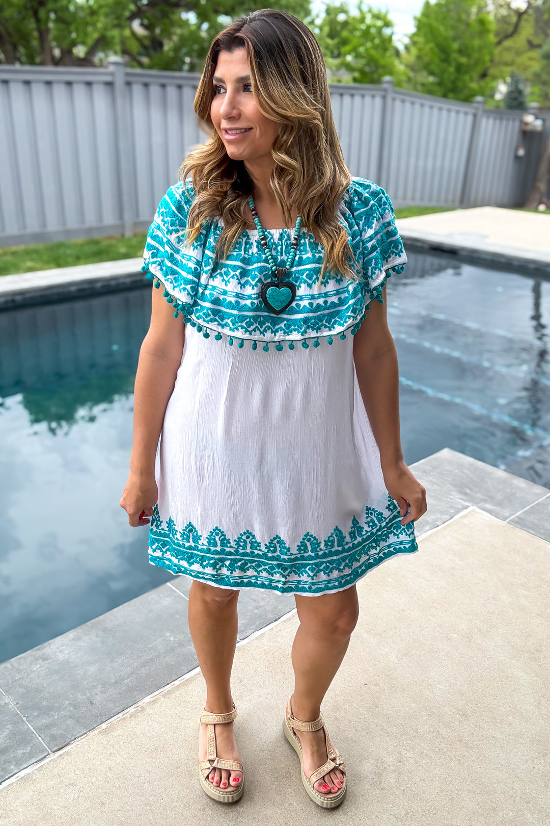 AHB EXCLUSIVE: Beautiful Reflections Dress - White