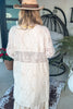 PRE ORDER: Timeless Grace Lace Duster - 100% COTTON - MADE IN USA