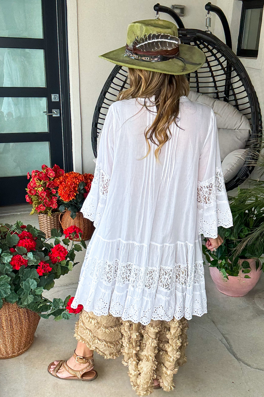 Coastal Canvas Dress - 100% Cotton - Ivory