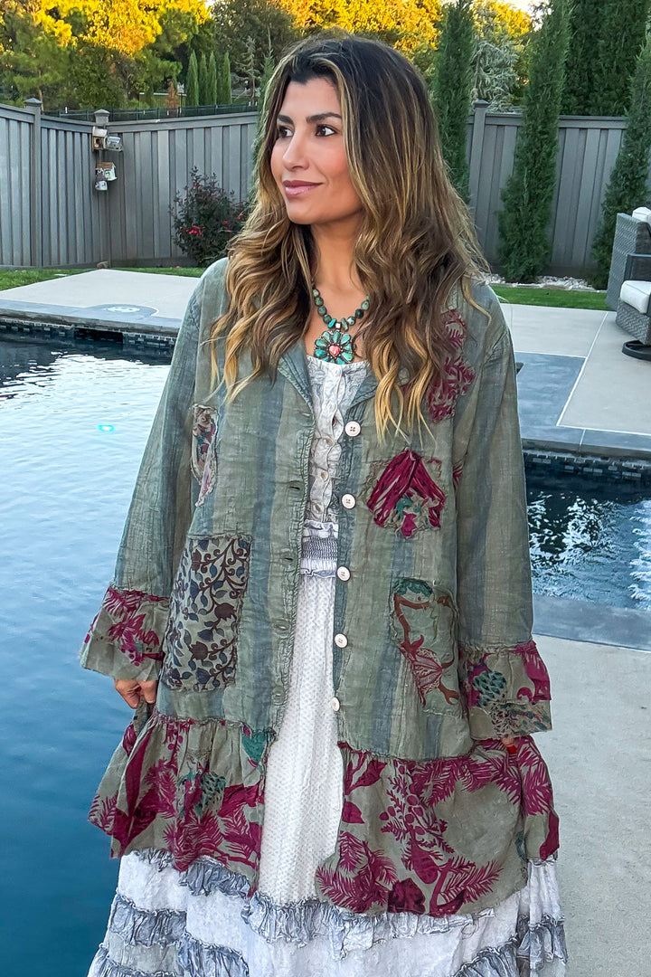 Pale Rosewood Duster - 100% Cotton