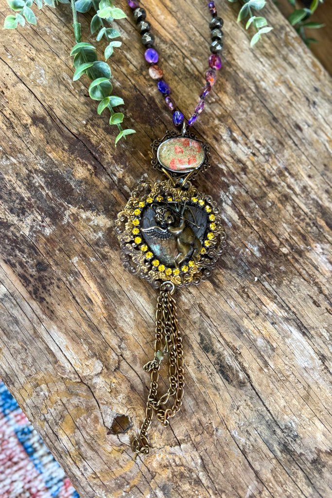 One of a Kind HANDMADE JG Necklace