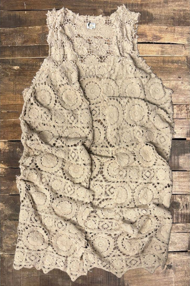 PRE ORDER:Soulful Feeling Vest Duster - 100% COTTON - MADE IN USA